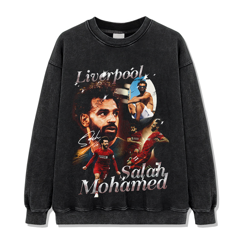 Liverpool "Mohamed salah" Sweatshirt T-Shirts, Hoodie | CoreVibeTees.com (Image 2)