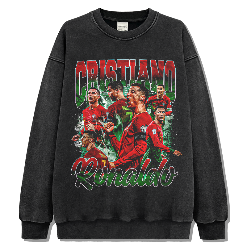 Cristiano Ronaldo Sweatshirt Style003 T-Shirts, Hoodie | CoreVibeTees.com (Image 2)