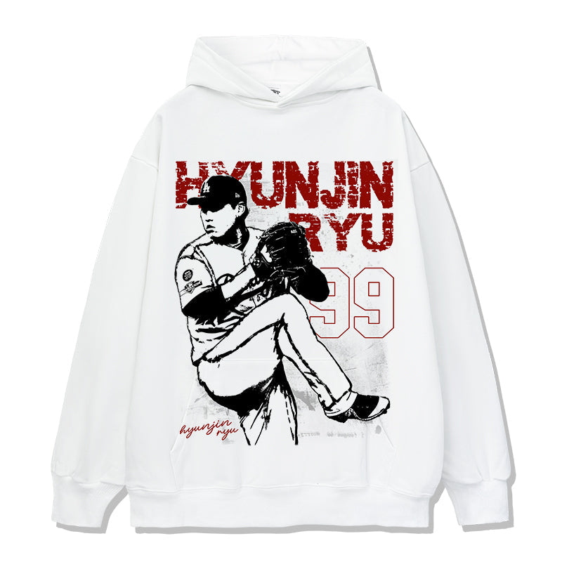 Ryu Hyun-jin Hoodie T-Shirts, Sweatshirt | CoreVibeTees.com (Image 1)