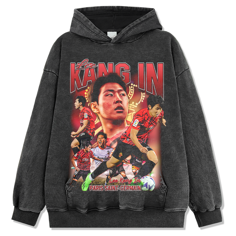 Lee Kang-in "Paris Saint-Germain"Hoodie T-Shirts, Sweatshirt | CoreVibeTees.com (Image 2)