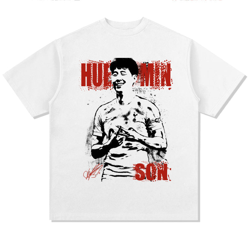 Hueng-Min Son "Signsture" Tee Hoodie, Sweatshirt | CoreVibeTees.com (Image 1)