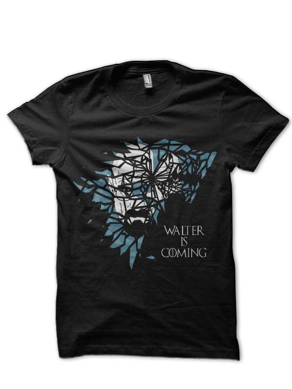 Walter IS Coming Black Tee Hoodie, Sweatshirt | CoreVibeTees.com