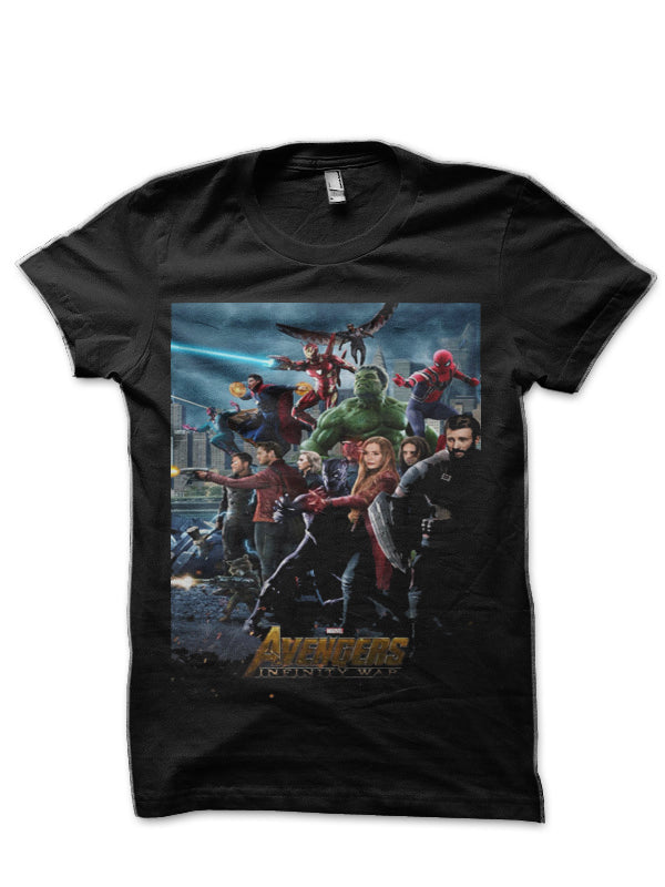 Infinity War Black T-Shirt Style016 Hoodie, Sweatshirt | CoreVibeTees.com