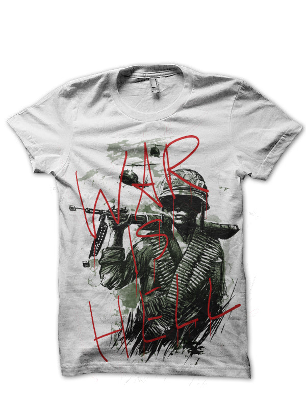 War White Tee Hoodie, Sweatshirt | CoreVibeTees.com