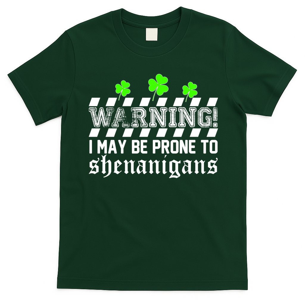 Warning I May be Prone to Shenanigans T-Shirt Hoodie, Sweatshirt | CoreVibeTees.com