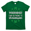 Warning! May Be Prone to Shenanigans Irish Clovers T-Shirt Hoodie, Sweatshirt | CoreVibeTees.com