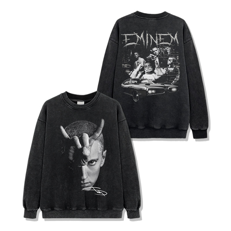 Eminem Signature Sweatshirt Style001 T-Shirts, Hoodie | CoreVibeTees.com (Image 2)