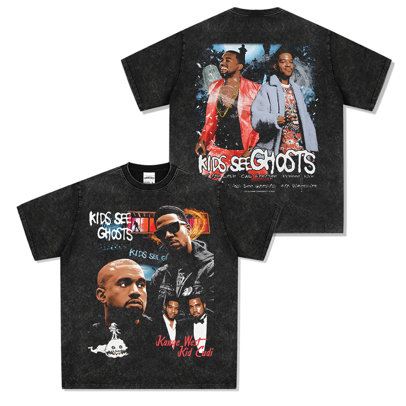 Kids See Ghosts TEE Hoodie, Sweatshirt | CoreVibeTees.com (Image 1)