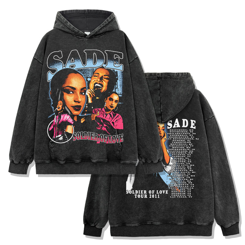 Soldier of Love By Sade Hoodie T-Shirts, Sweatshirt | CoreVibeTees.com (Image 2)