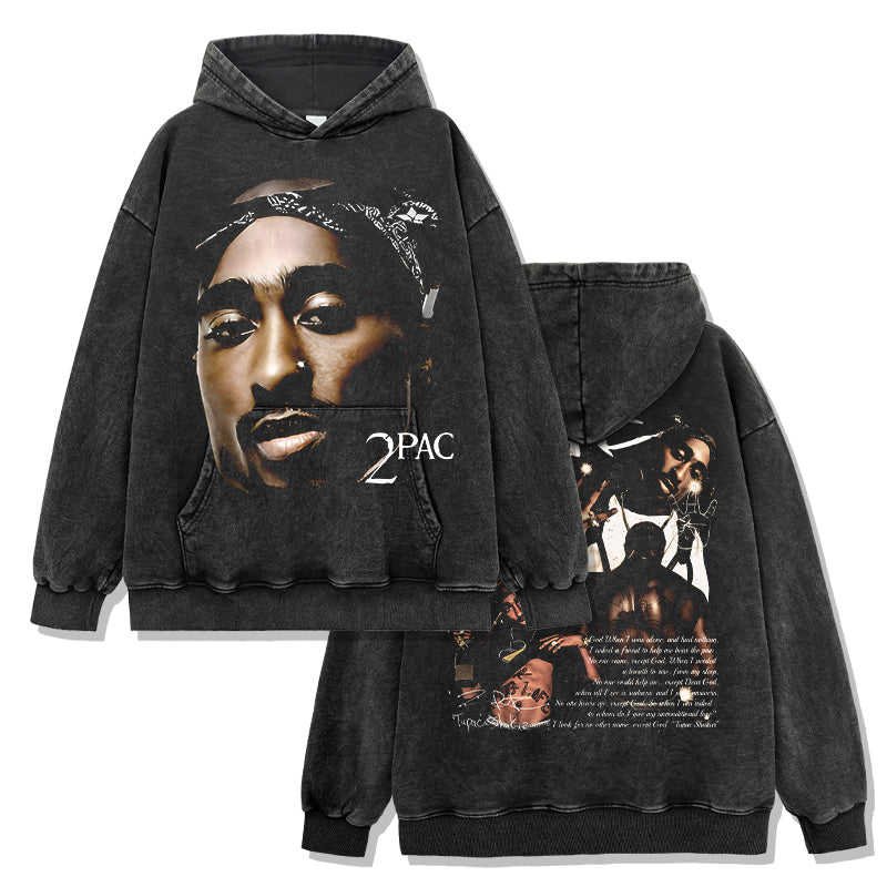 Tupac Shakur Hoodie Style001 T-Shirts, Sweatshirt | CoreVibeTees.com (Image 2)