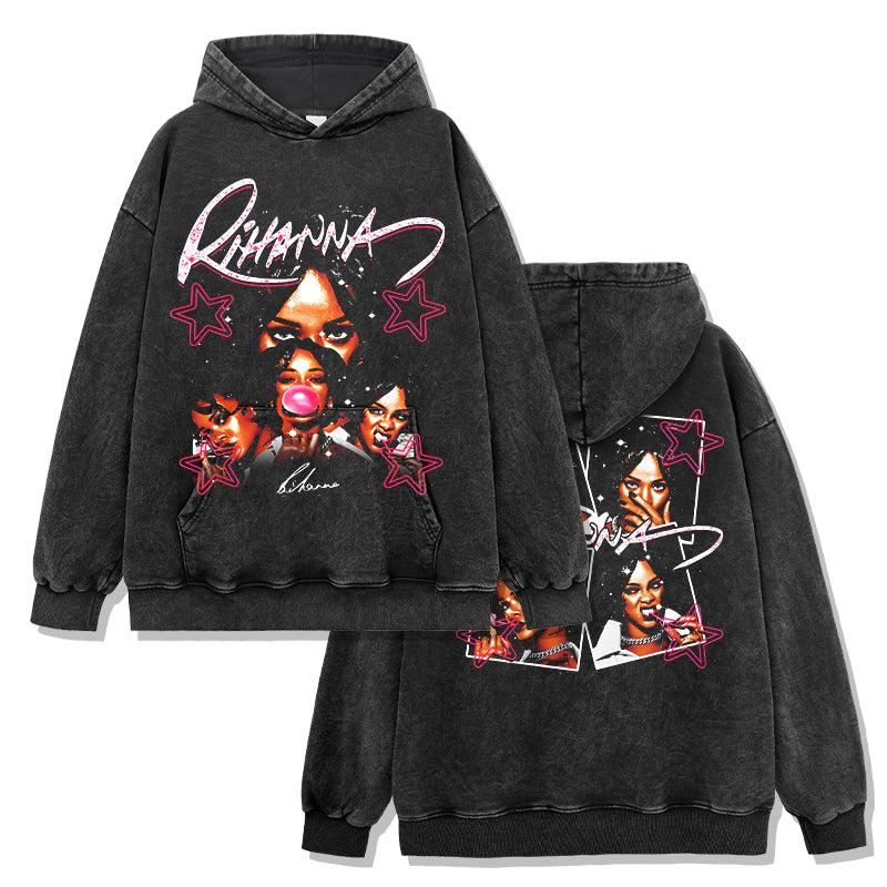 Rihanna Signature HOODIE T-Shirts, Sweatshirt | CoreVibeTees.com (Image 2)