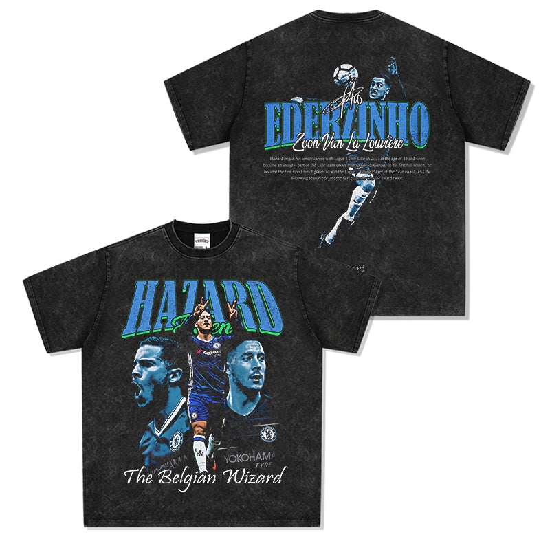 Eden Hazard â€œThe Belgian WizardÂ Teeâ€ Hoodie, Sweatshirt | CoreVibeTees.com (Image 3)