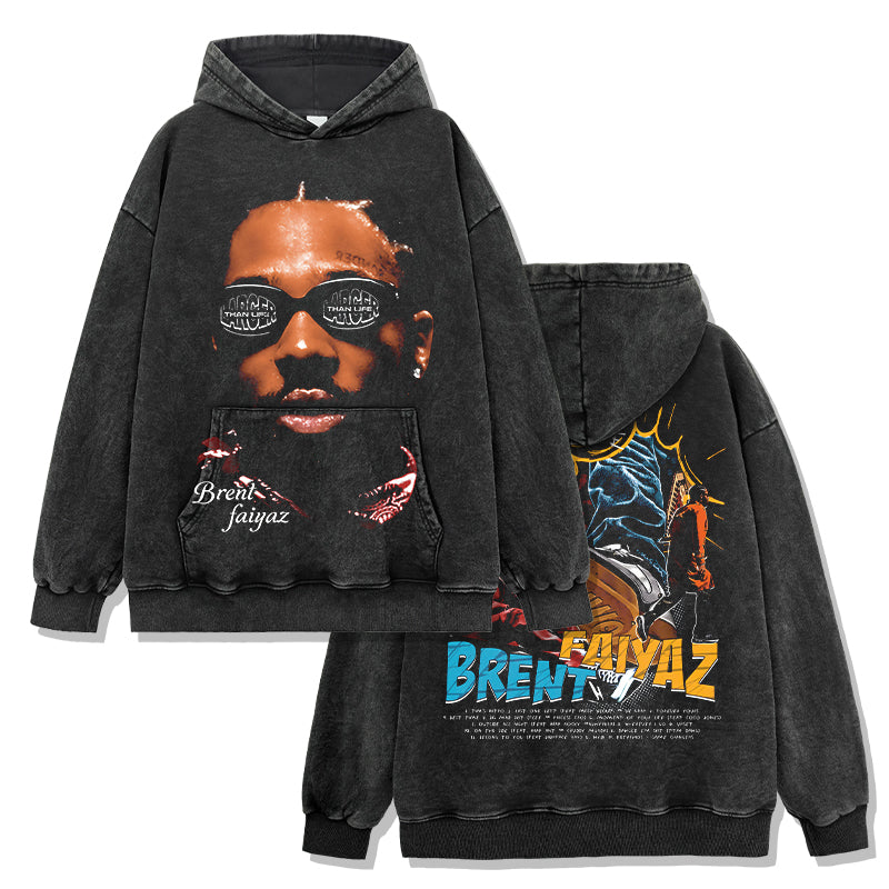 Larger than Life By Brent Faiyaz Hoodie T-Shirts, Sweatshirt | CoreVibeTees.com (Image 2)