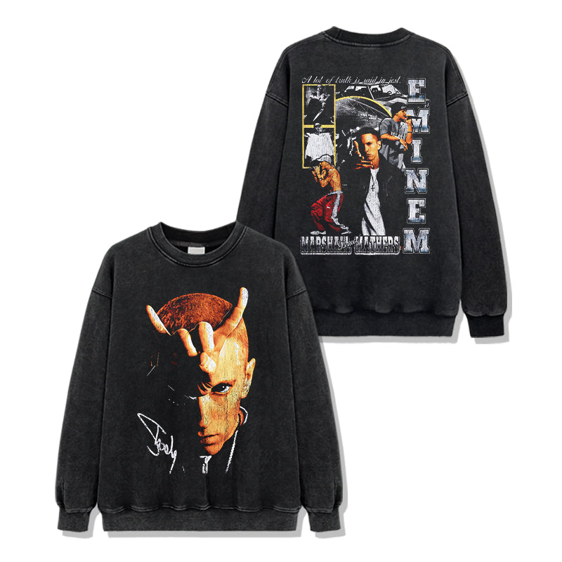 Eminem Signature Sweatshirt T-Shirts, Hoodie | CoreVibeTees.com (Image 2)