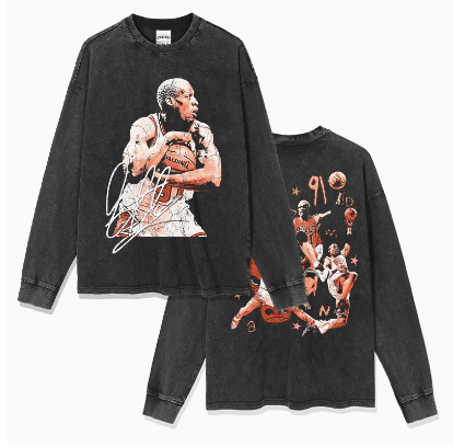 Dennis Rodman Sweatshirt NBA 2024 Style001 T-Shirts, Hoodie | CoreVibeTees.com (Image 4)