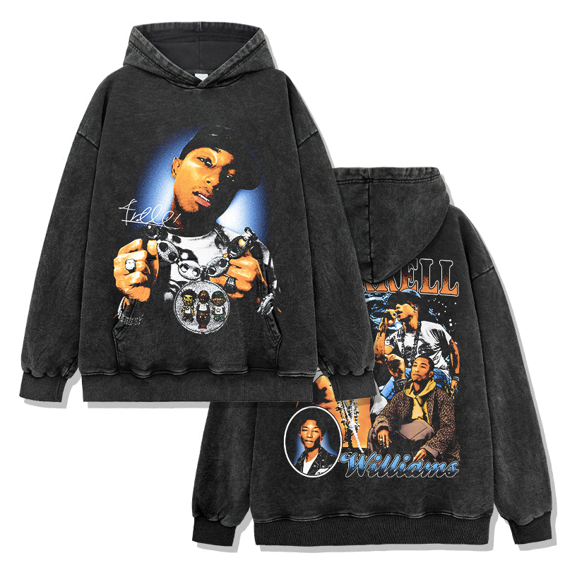 Pharrell Williams Signature Hoodie T-Shirts, Sweatshirt | CoreVibeTees.com (Image 2)