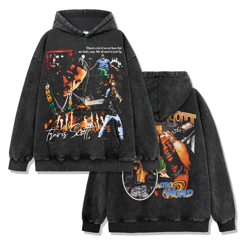 Astroworld By Travis Scott Hoodie T-Shirts, Sweatshirt | CoreVibeTees.com (Image 2)
