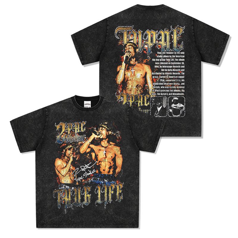 Tupac Shakur Thug Life TEE Hoodie, Sweatshirt | CoreVibeTees.com (Image 3)
