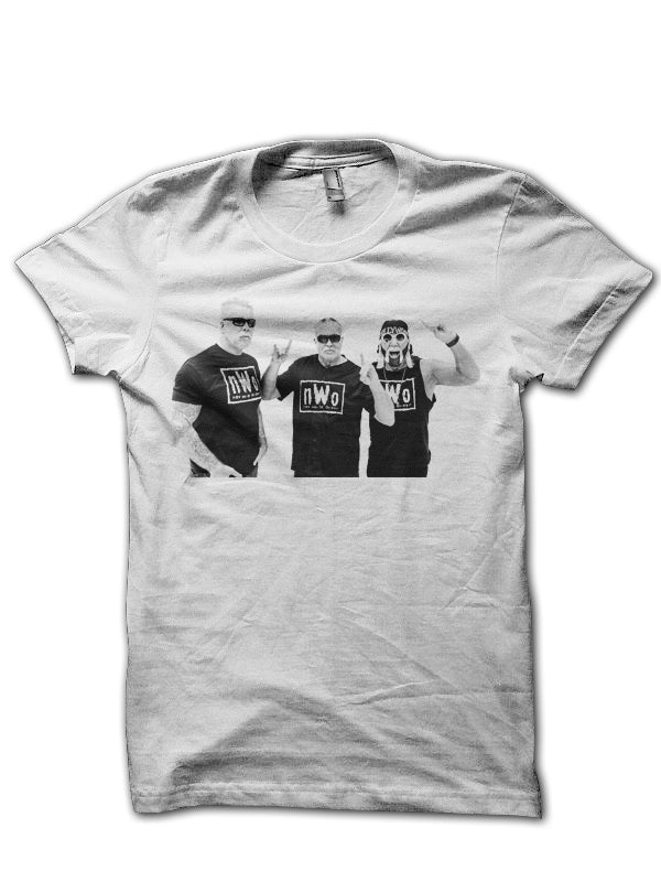 Nwo White Half Sleeve T-Shirt Style001 Hoodie, Sweatshirt | CoreVibeTees.com