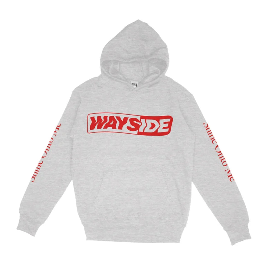 Wayside Logo Hoodie (Grey Marle) T-Shirts, Sweatshirt | CoreVibeTees.com
