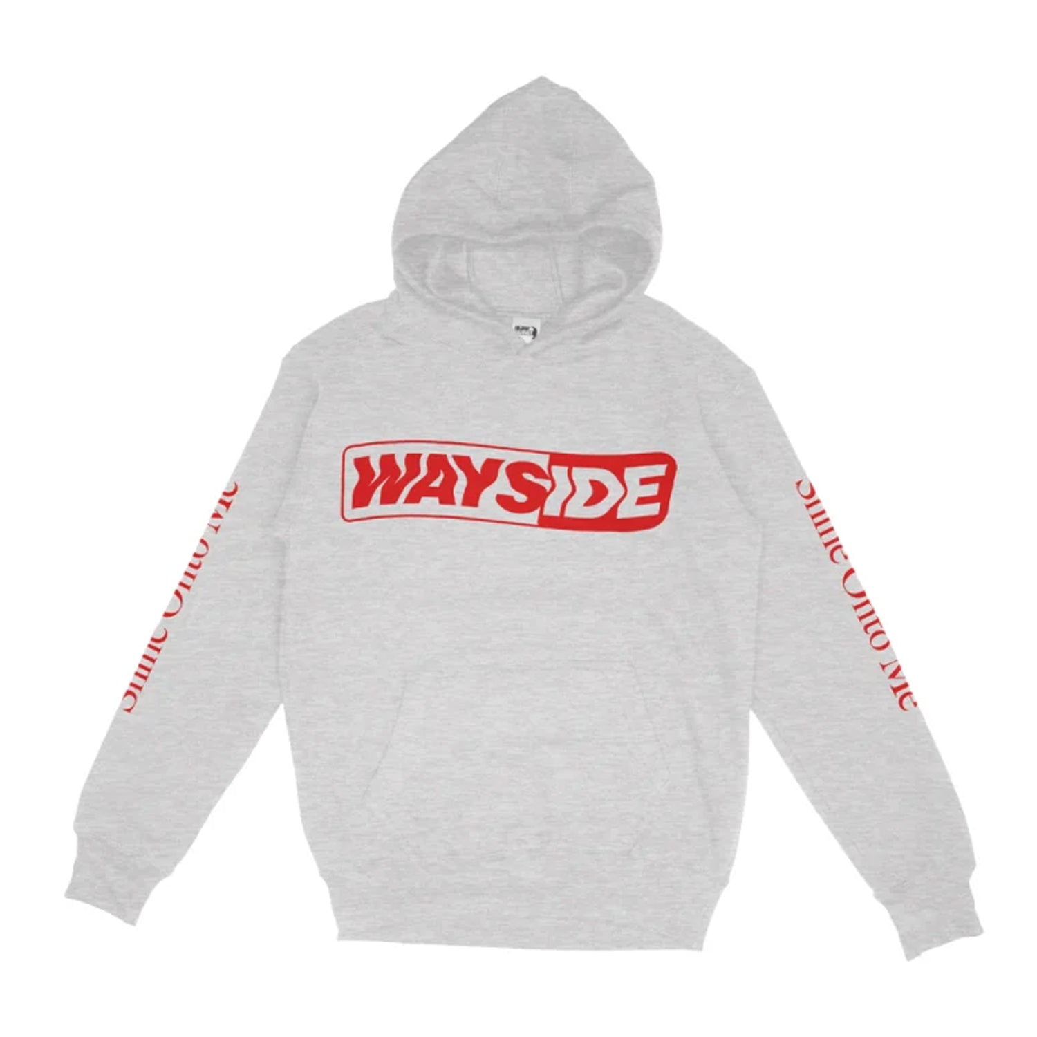 Wayside Logo Hoodie (Grey Marle) T-Shirts, Sweatshirt | CoreVibeTees.com
