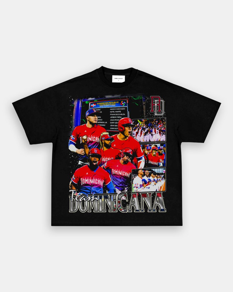 WBC TEAM DOMINICANA TEE Hoodie, Sweatshirt | CoreVibeTees.com (Image 1)