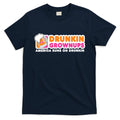 Wo Drunkin Grownups Adult Party Sarcastic Gift Drinking V-Neck T-Shirt Hoodie, Sweatshirt | CoreVibeTees.com