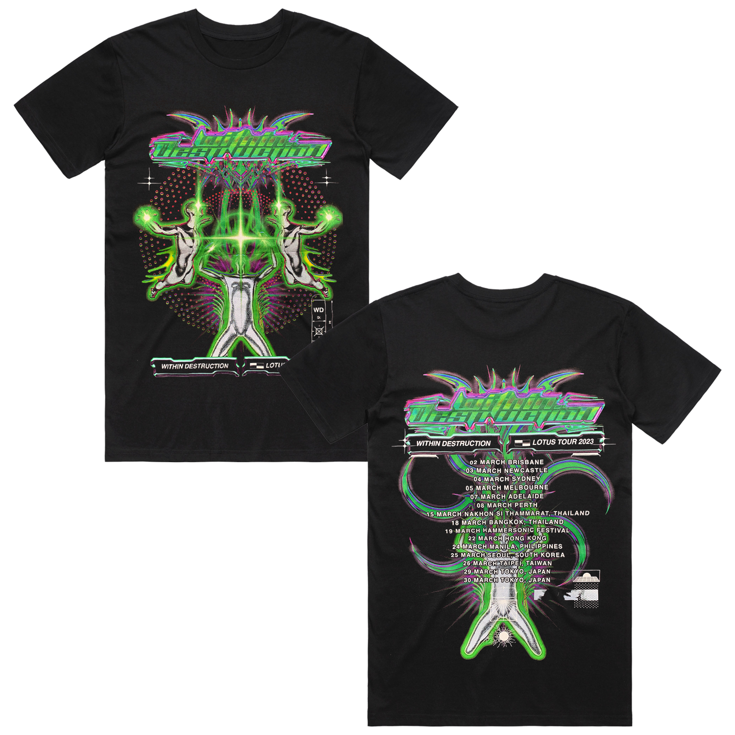 Lotus Tour 2023 T-Shirt (Black) Hoodie, Sweatshirt | CoreVibeTees.com