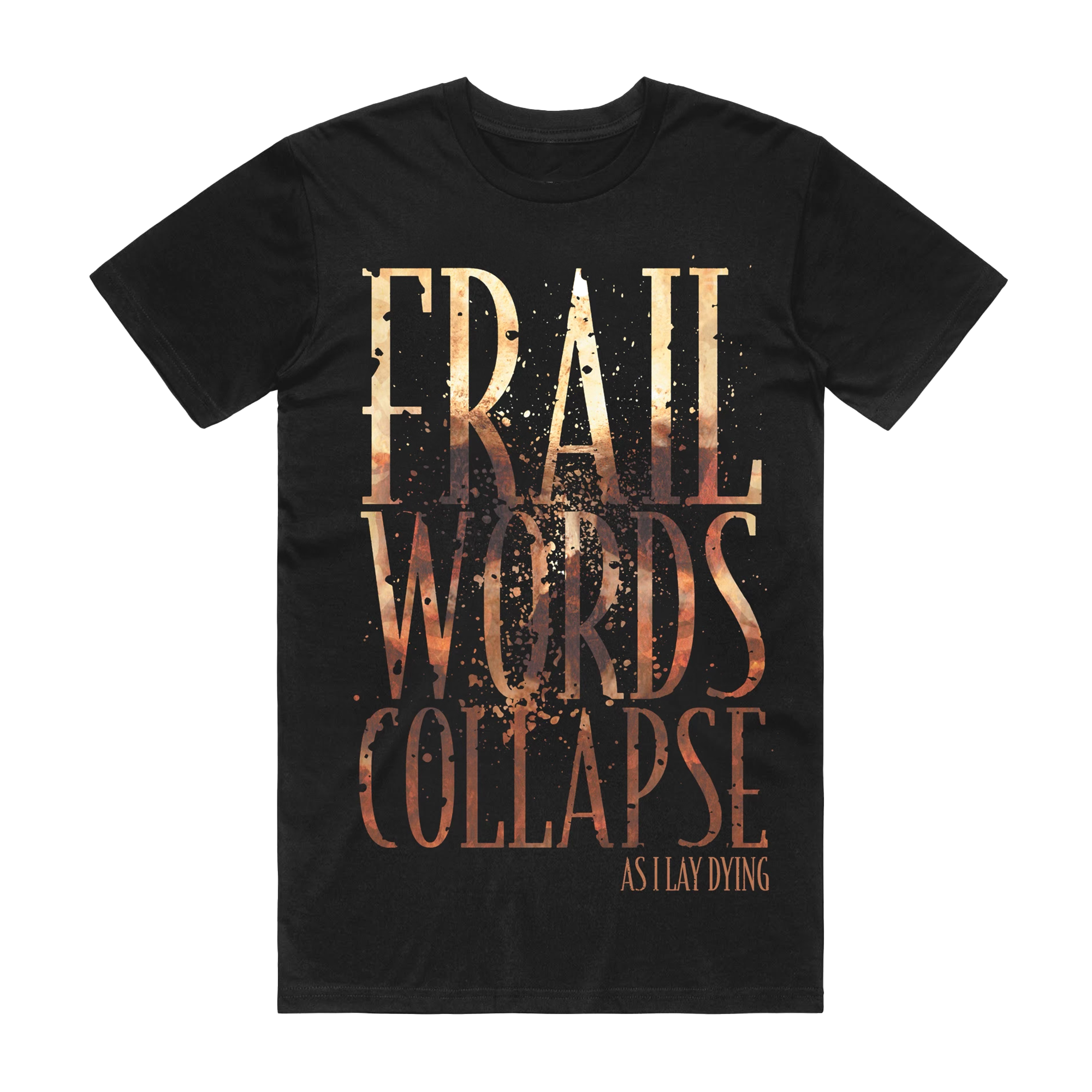 As I Lay Dying - Frail Words Collapse T-Shirt Hoodie, Sweatshirt | CoreVibeTees.com