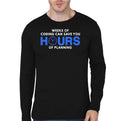 Weeks Of Coding Can Save You Hours Of Planning Black Full Sleeve T-Shirt Hoodie, Sweatshirt | CoreVibeTees.com