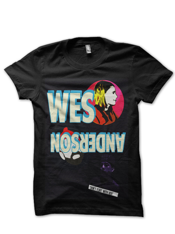 Wes Anderson Black T-Shirt Hoodie, Sweatshirt | CoreVibeTees.com