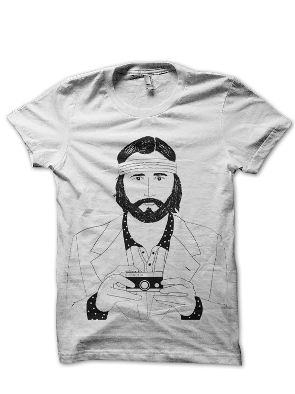 Wes Anderson White T-Shirt Hoodie, Sweatshirt | CoreVibeTees.com