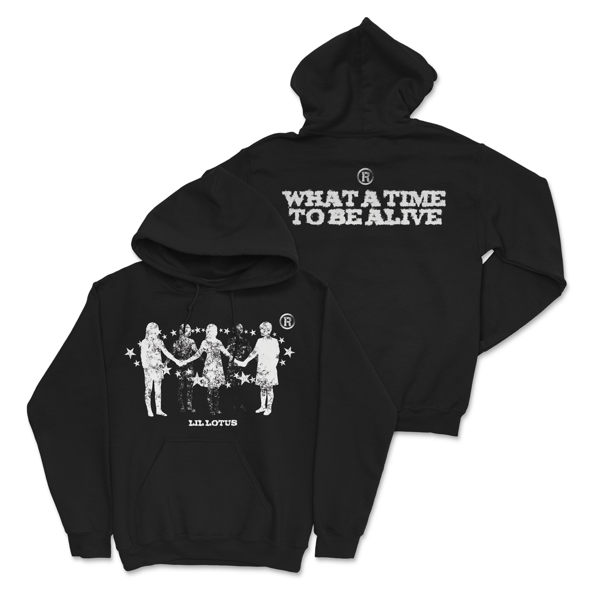 Lil Lotus - What A Time Hoodie T-Shirts, Sweatshirt | CoreVibeTees.com (Image 1)