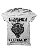 Legends Are Born In February T-Shirt Style003 Hoodie, Sweatshirt | CoreVibeTees.com