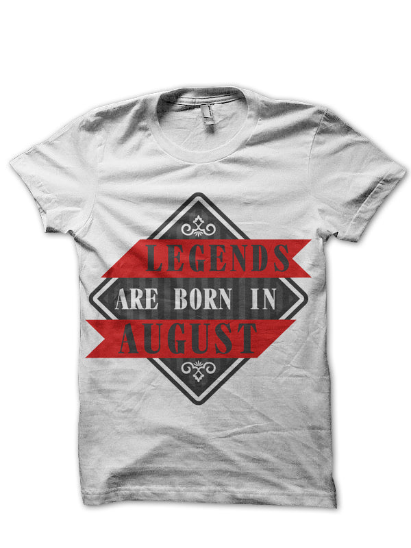 Legends Are Born In August T-Shirt Style002 Hoodie, Sweatshirt | CoreVibeTees.com