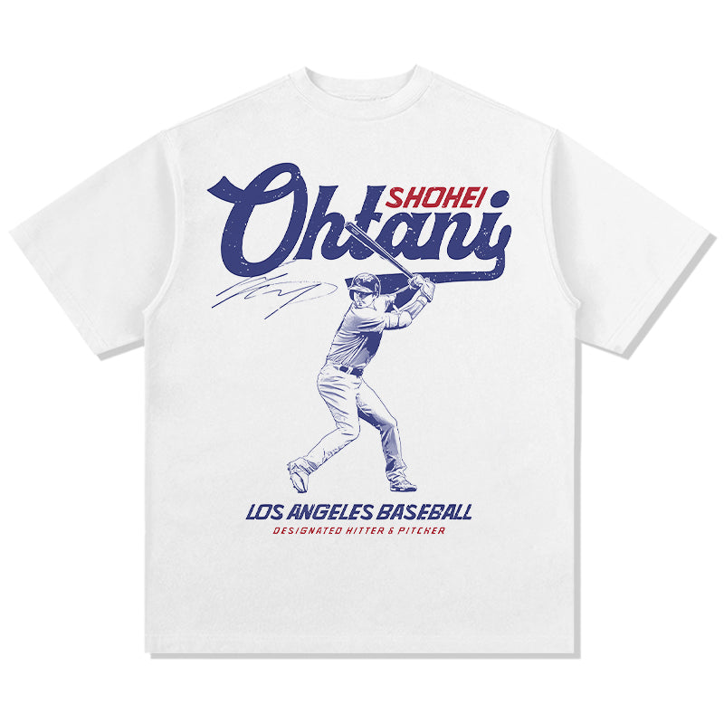 Shohei Ohtani "Signature "TEE Hoodie, Sweatshirt | CoreVibeTees.com (Image 1)