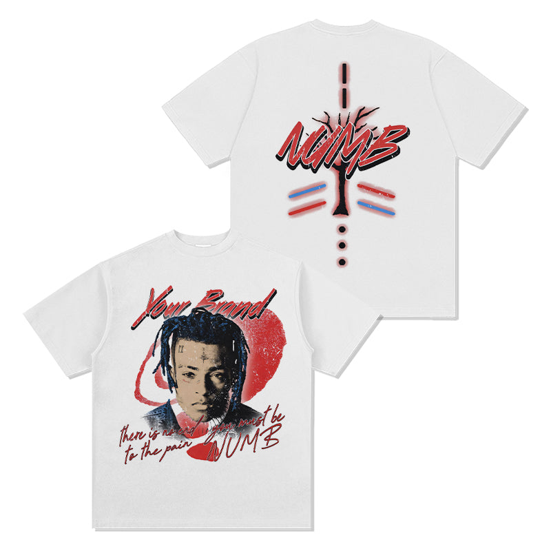 Numb By Xxxtentacion Tee Hoodie, Sweatshirt | CoreVibeTees.com (Image 2)