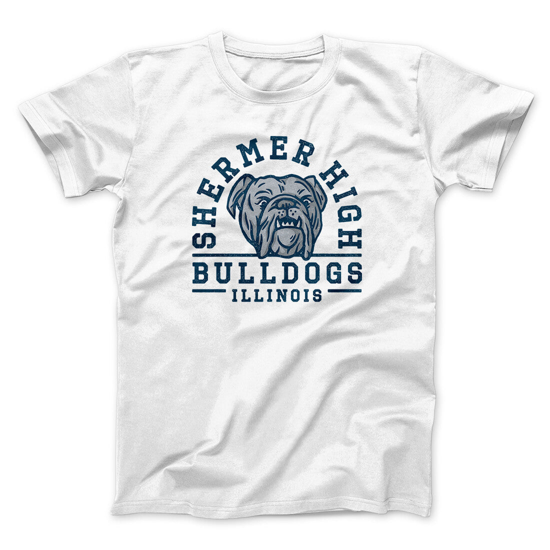 Shermer High Bulldogs Men/Unisex T-Shirt Hoodie, Sweatshirt | CoreVibeTees.com (Image 3)