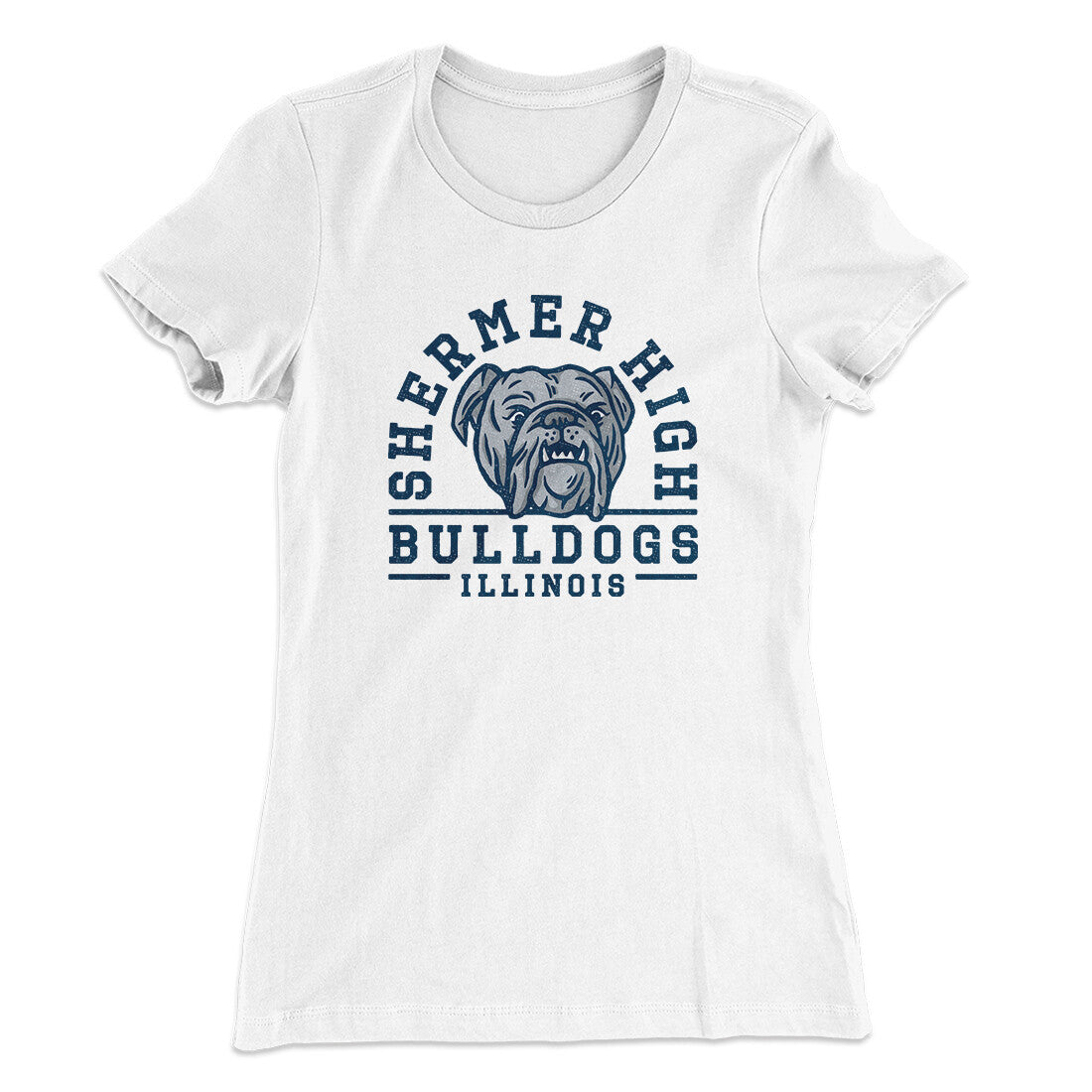 Shermer High Bulldogs Women's T-Shirt Hoodie, Sweatshirt | CoreVibeTees.com (Image 5)