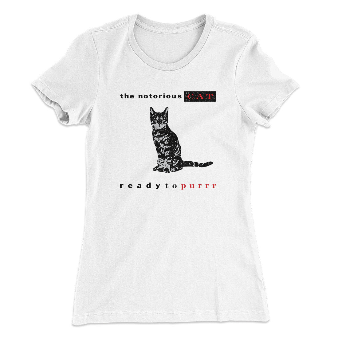 The Notorious Cat Women's T-Shirt Hoodie, Sweatshirt | CoreVibeTees.com (Image 4)