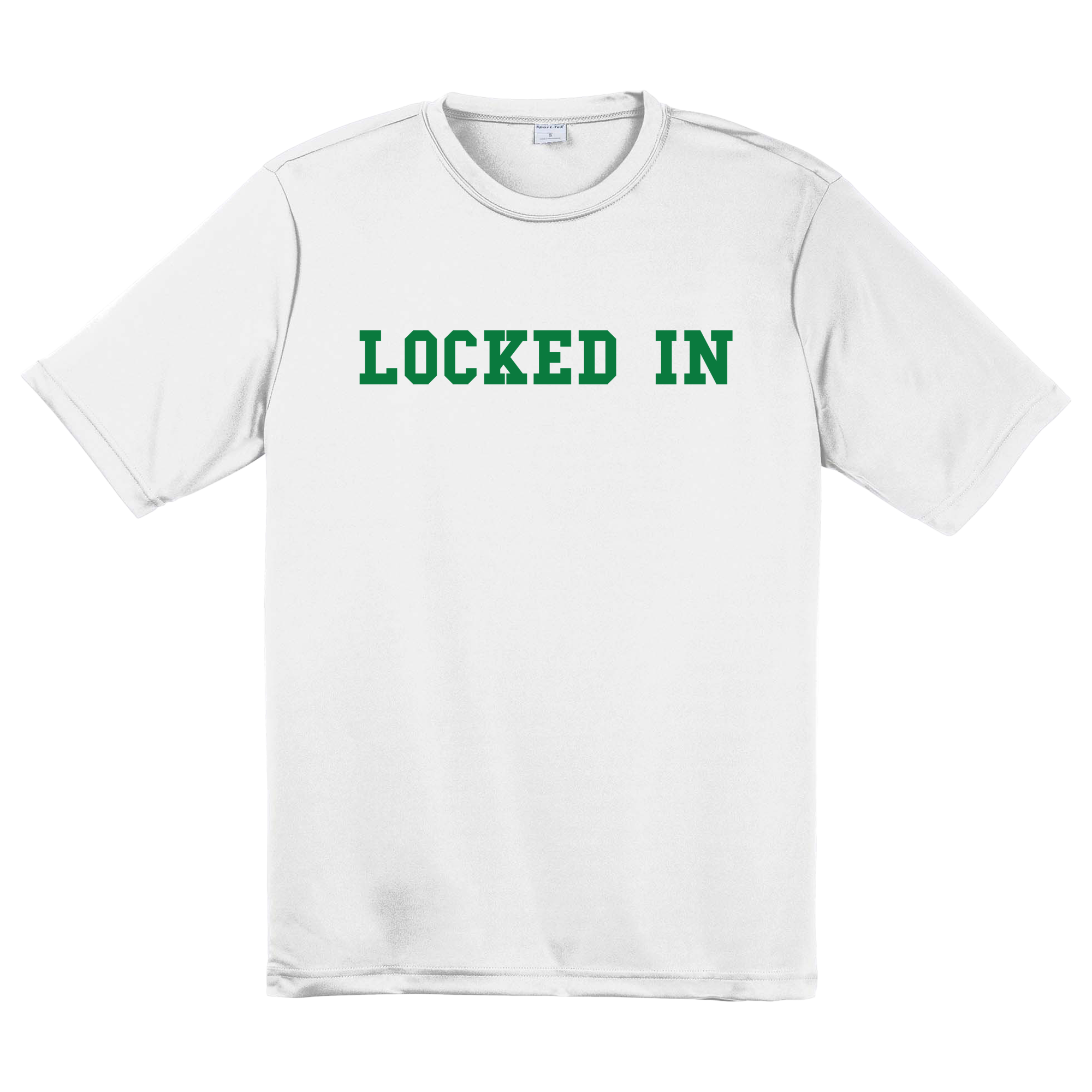 Davis Clarke - Locked In Performance T-Shirt (Green Print) Hoodie, Sweatshirt | CoreVibeTees.com (Image 2)