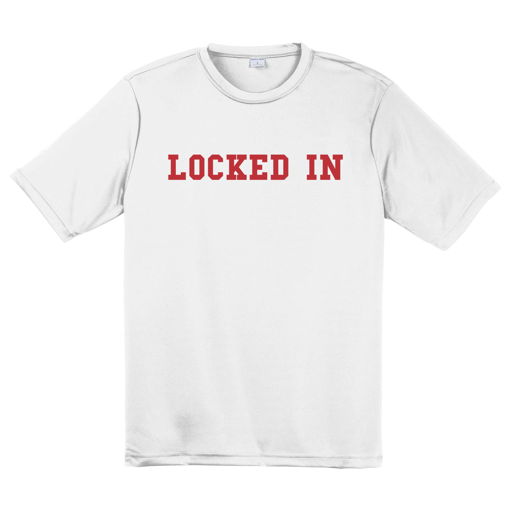 Davis Clarke - Locked In Performance T-Shirt (Red Print) Hoodie, Sweatshirt | CoreVibeTees.com