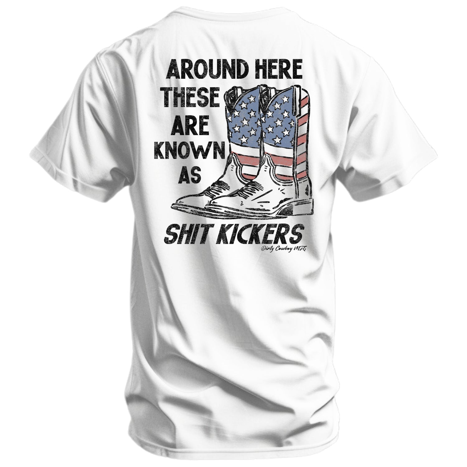 Shit Kickers Men's T-Shirt Hoodie, Sweatshirt | CoreVibeTees.com (Image 3)