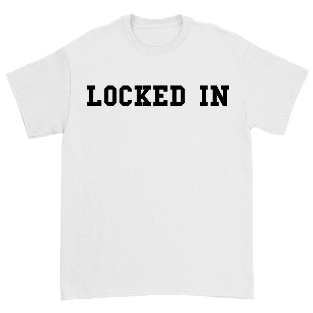 Davis Clarke - Locked In T-Shirt (Black Print) Hoodie, Sweatshirt | CoreVibeTees.com