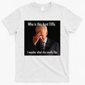 Who is Aunt Tiffa Joe Biden Funny Meme T-Shirt Hoodie, Sweatshirt | CoreVibeTees.com