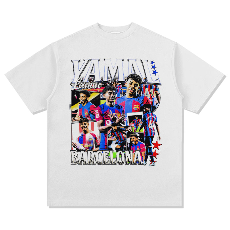 Barcelona By Lamine Yamal Tee Hoodie, Sweatshirt | CoreVibeTees.com (Image 3)