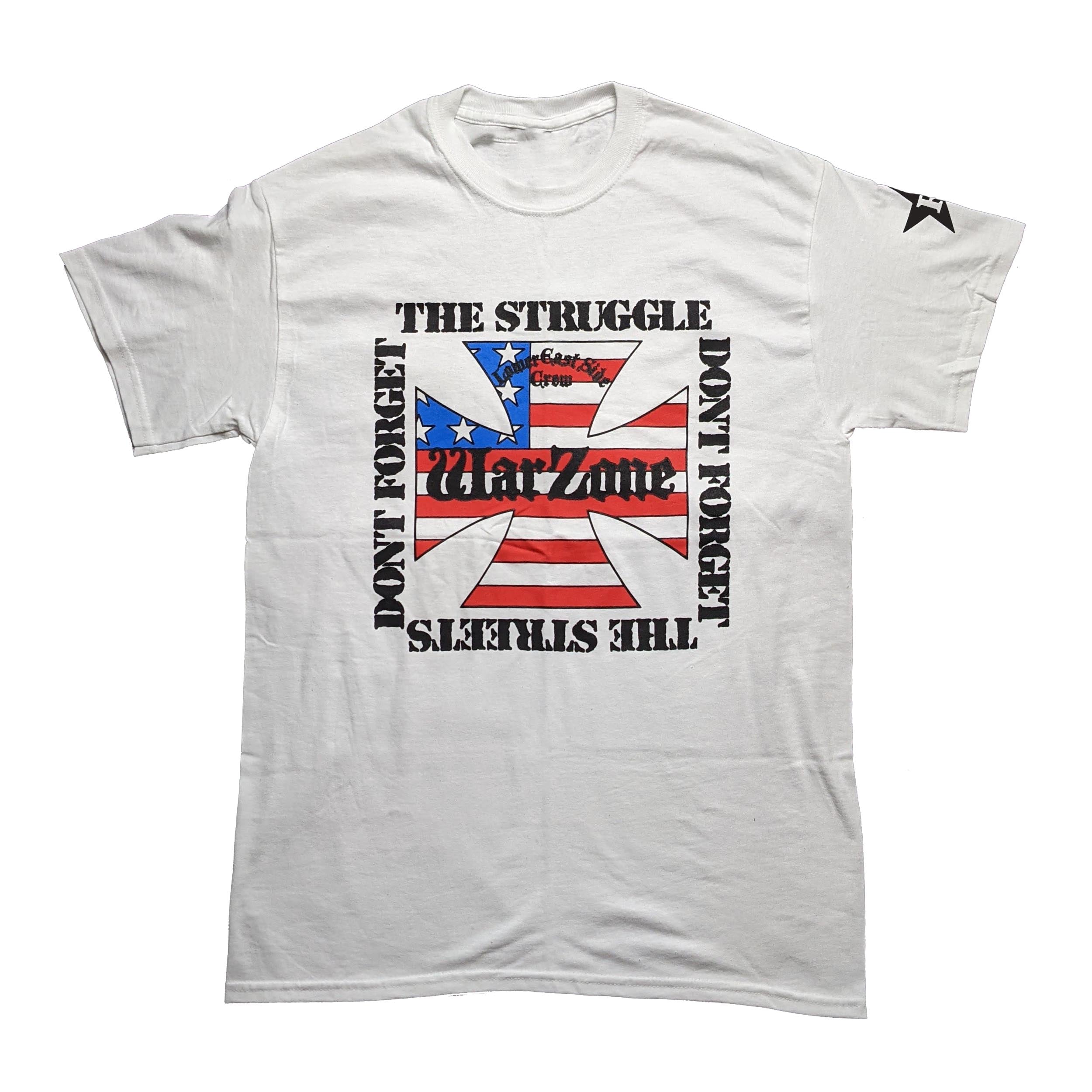 Warzone - Don't Forget The Struggle Don't Forget The Streets t-shirt Hoodie, Sweatshirt | CoreVibeTees.com (Image 2)