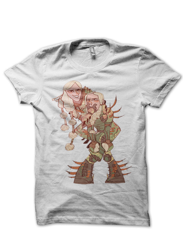 Ruffnut And Tuffnut Half Sleeve White T-Shirt Hoodie, Sweatshirt | CoreVibeTees.com