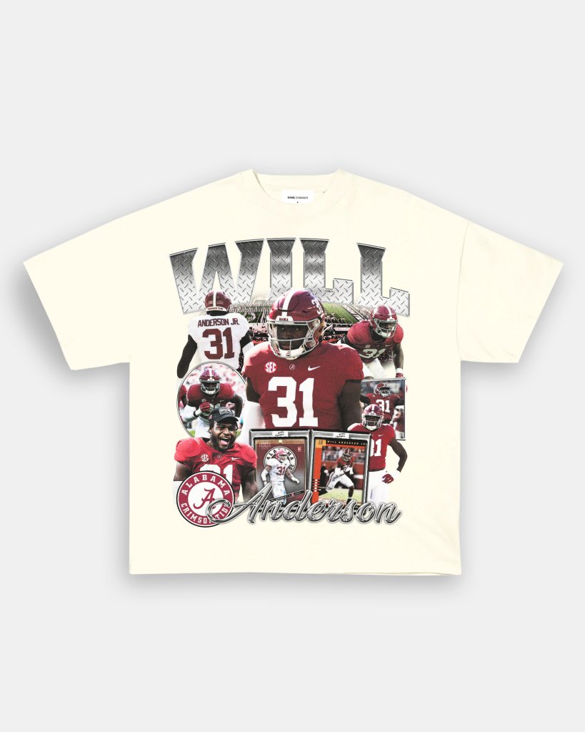 WILL ANDERSON JR - ALABAMA TEE Hoodie, Sweatshirt | CoreVibeTees.com (Image 4)