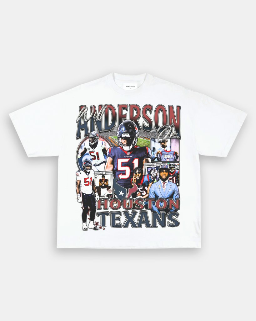 WILL ANDERSON JR - TEXANS TEE Hoodie, Sweatshirt | CoreVibeTees.com (Image 2)